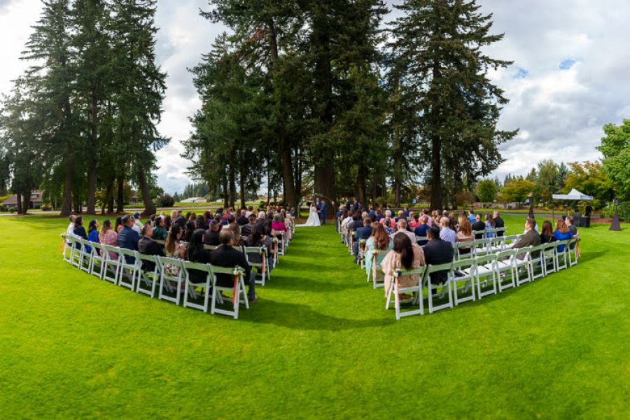 Ryan and Mimi: Golf Course wedding